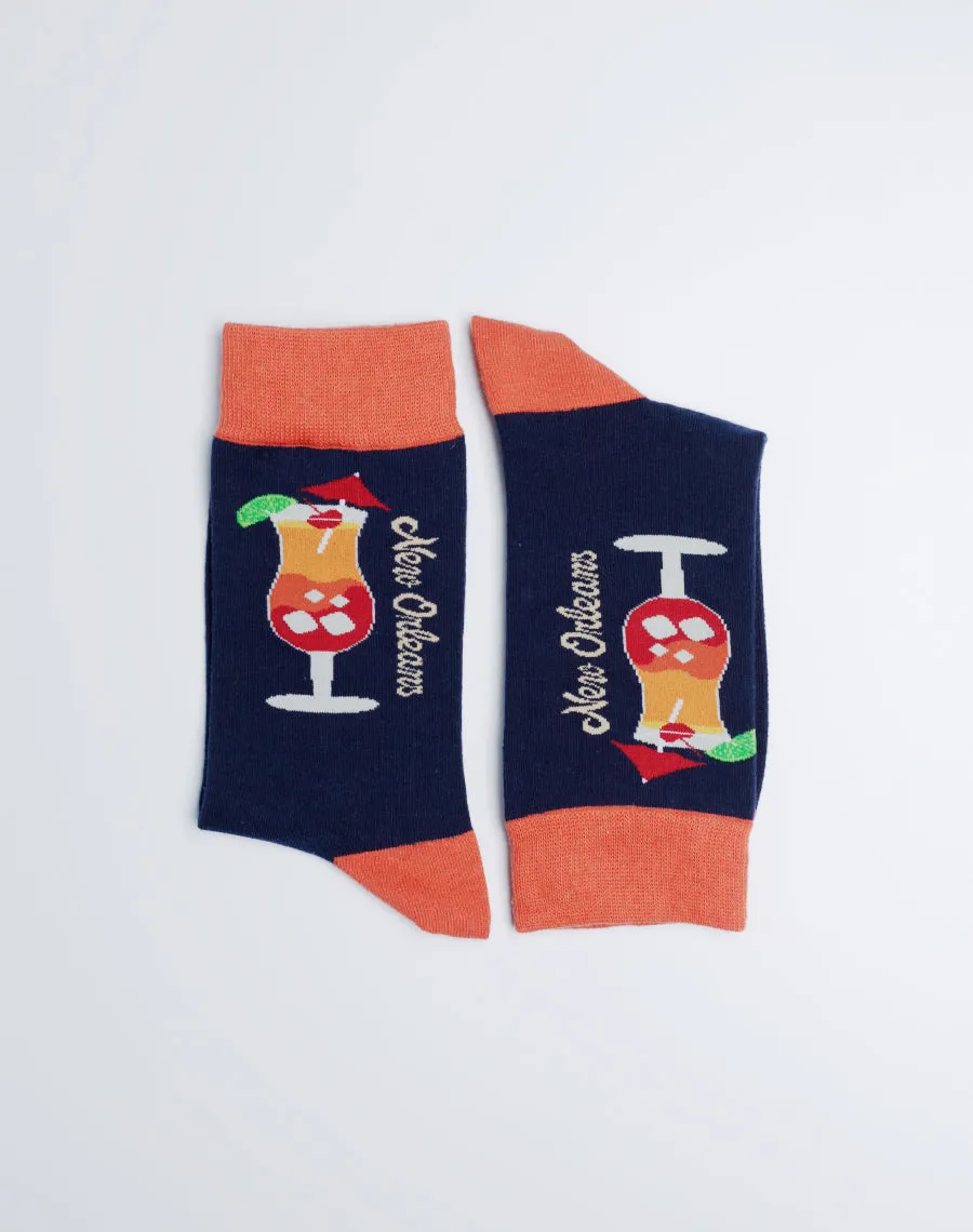 Women's Hurricane Party Crew Socks