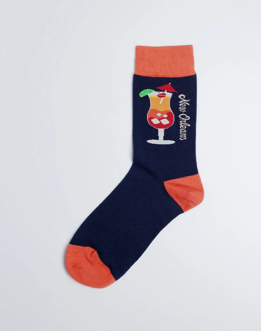 Women's Hurricane Party Crew Socks