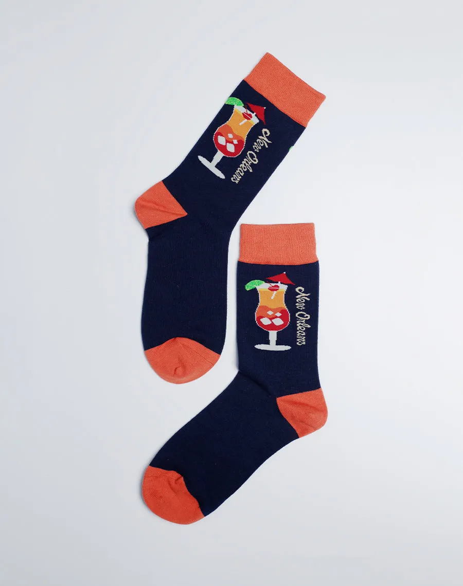 Women's Hurricane Party Crew Socks