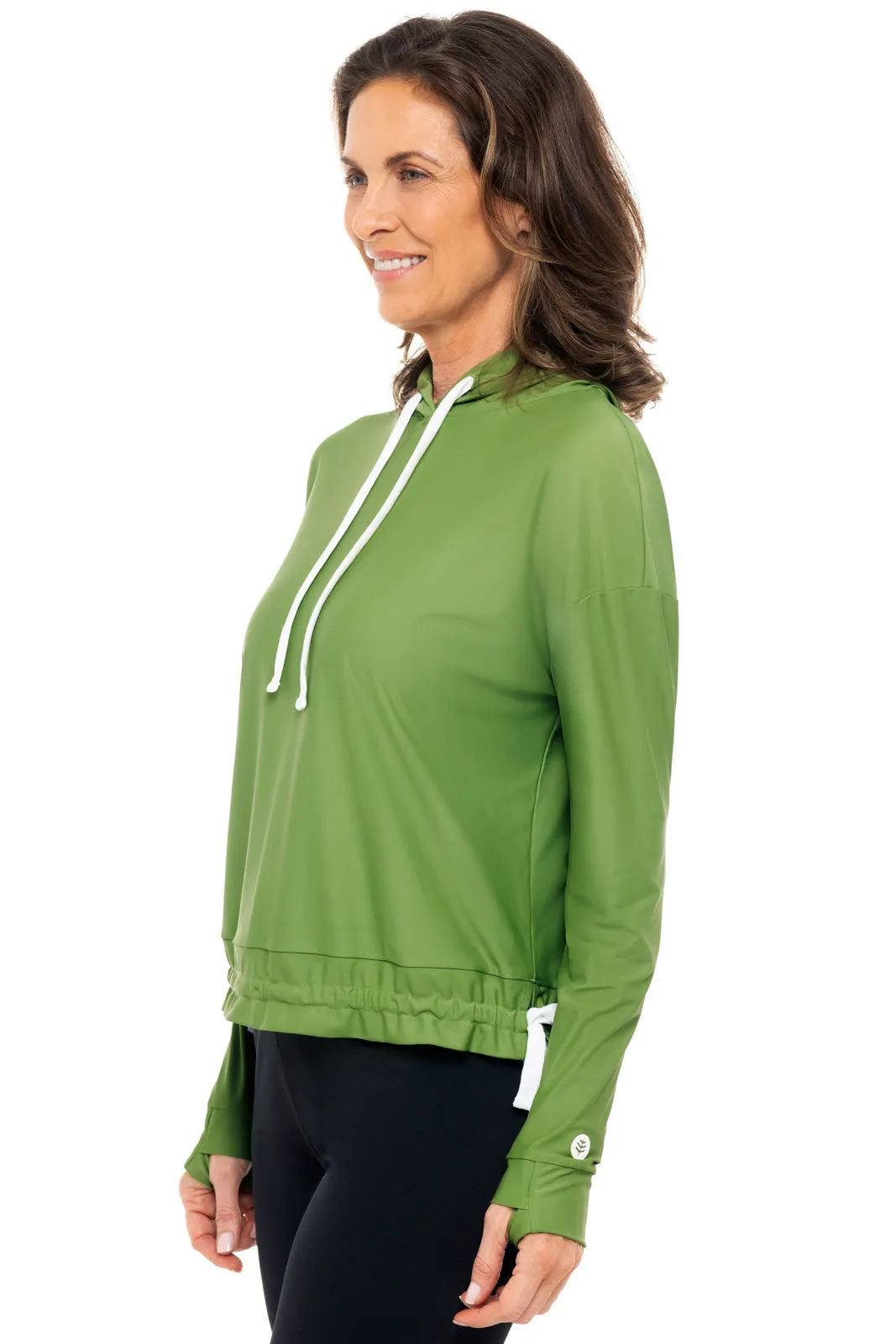 Women's Waikal Swim Hoodie | Soft Fern