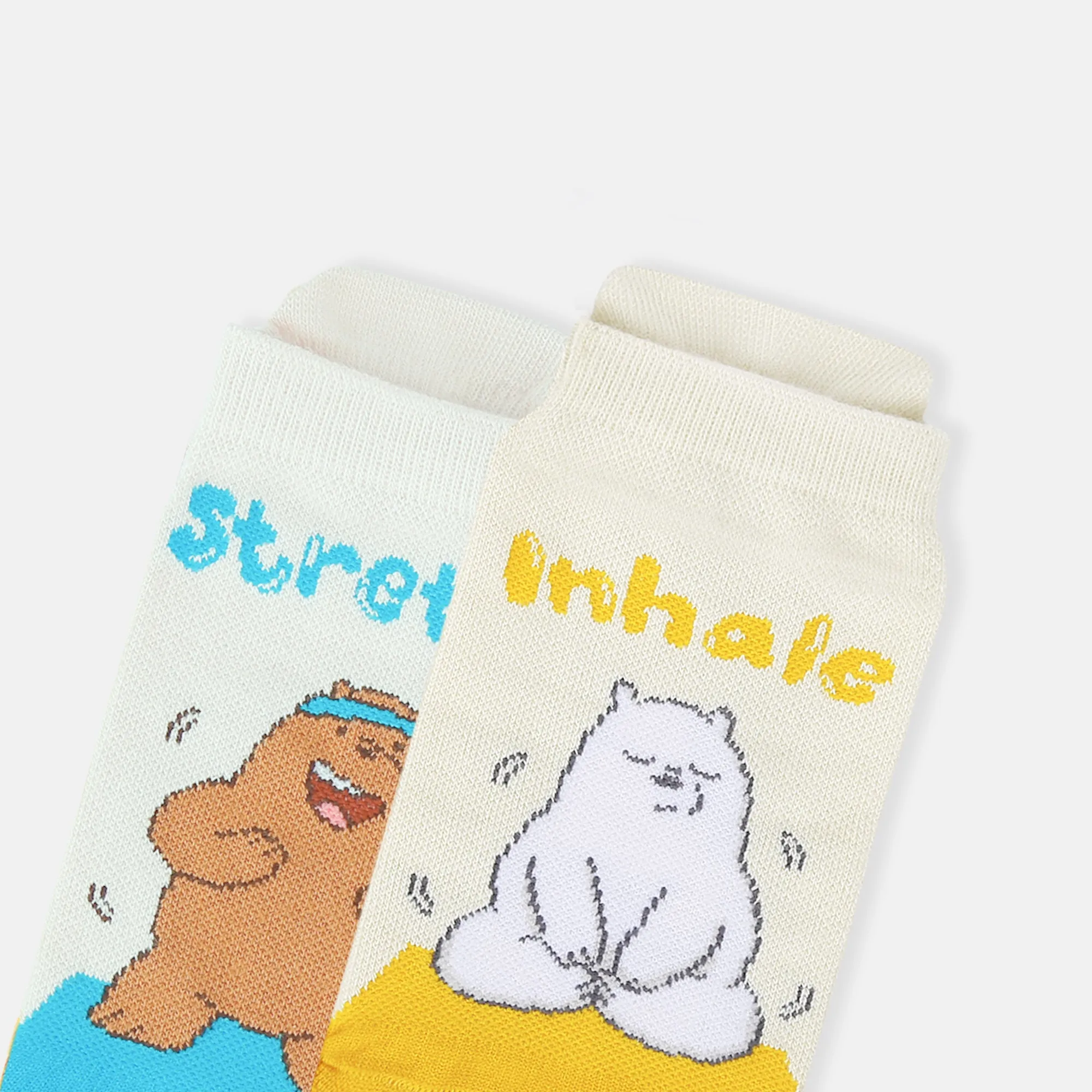 Women’s We Bare Bears Themed Yoga Socks