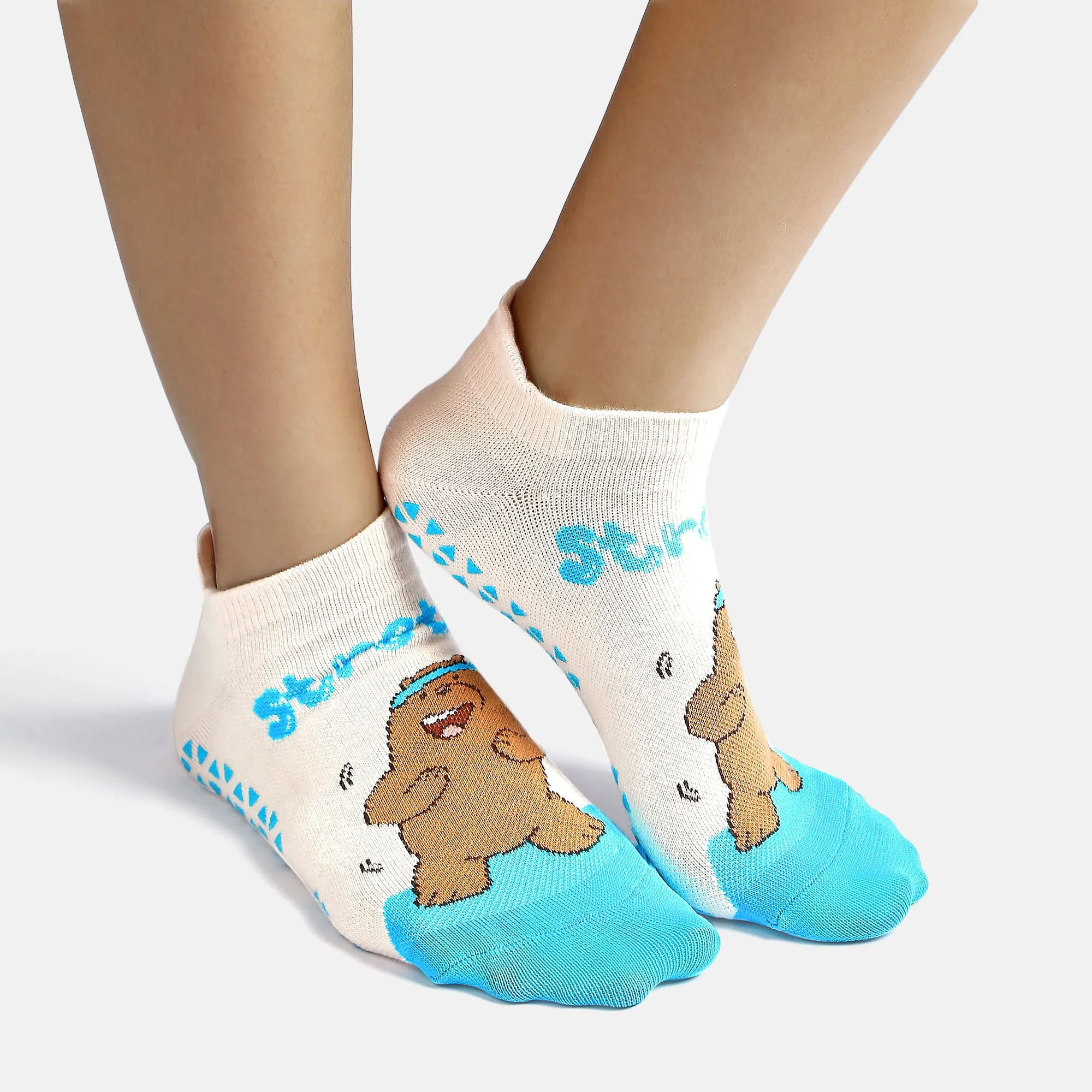 Women’s We Bare Bears Themed Yoga Socks