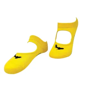 Yellow Yoga Socks