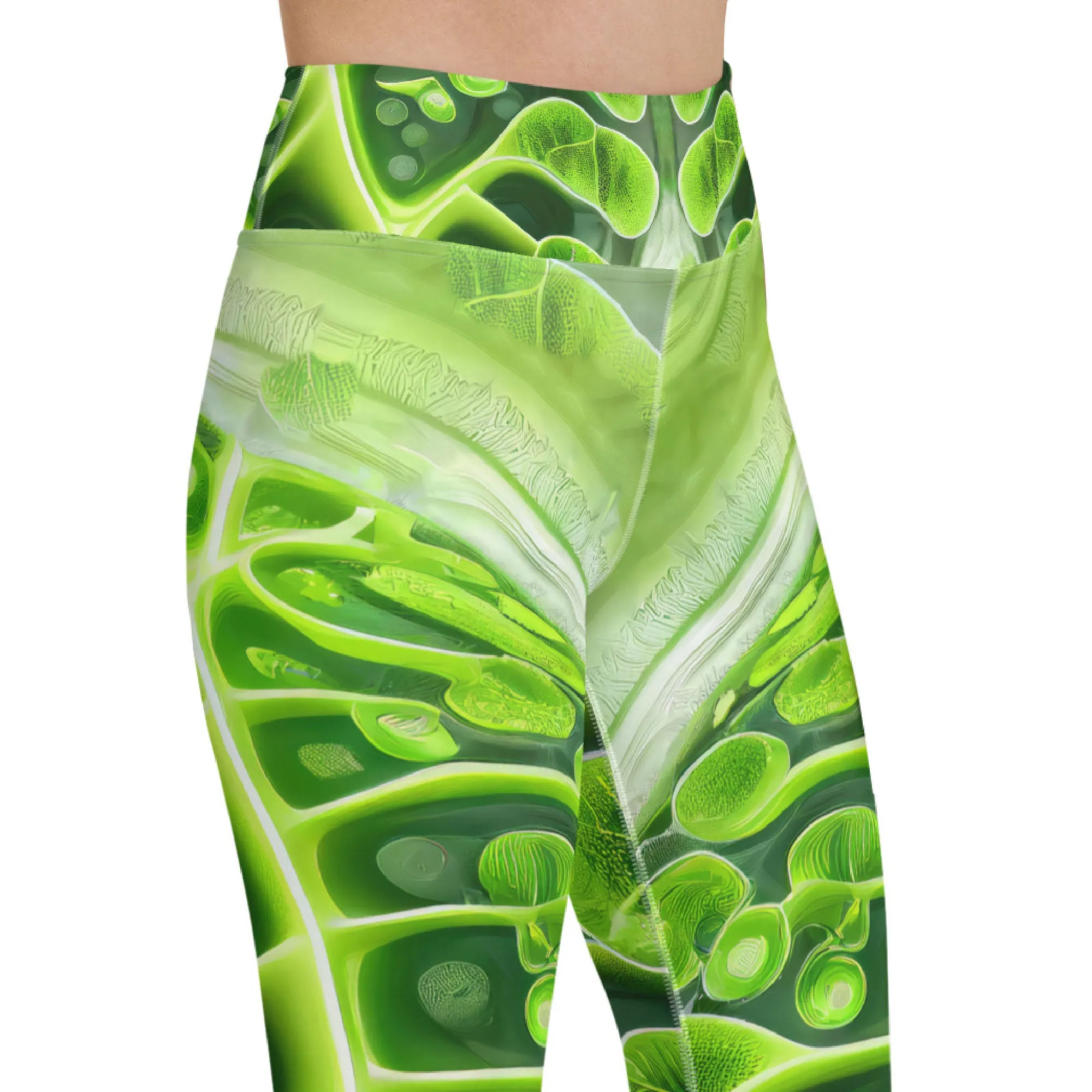 Yoga Capri Leggings Photosynthesis