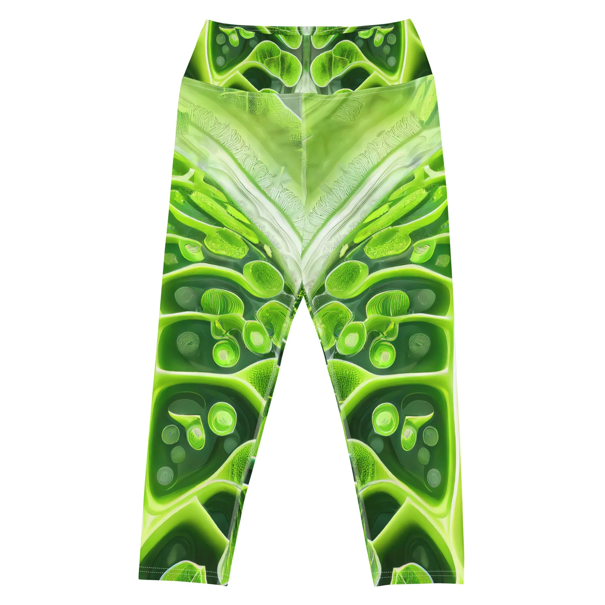 Yoga Capri Leggings Photosynthesis