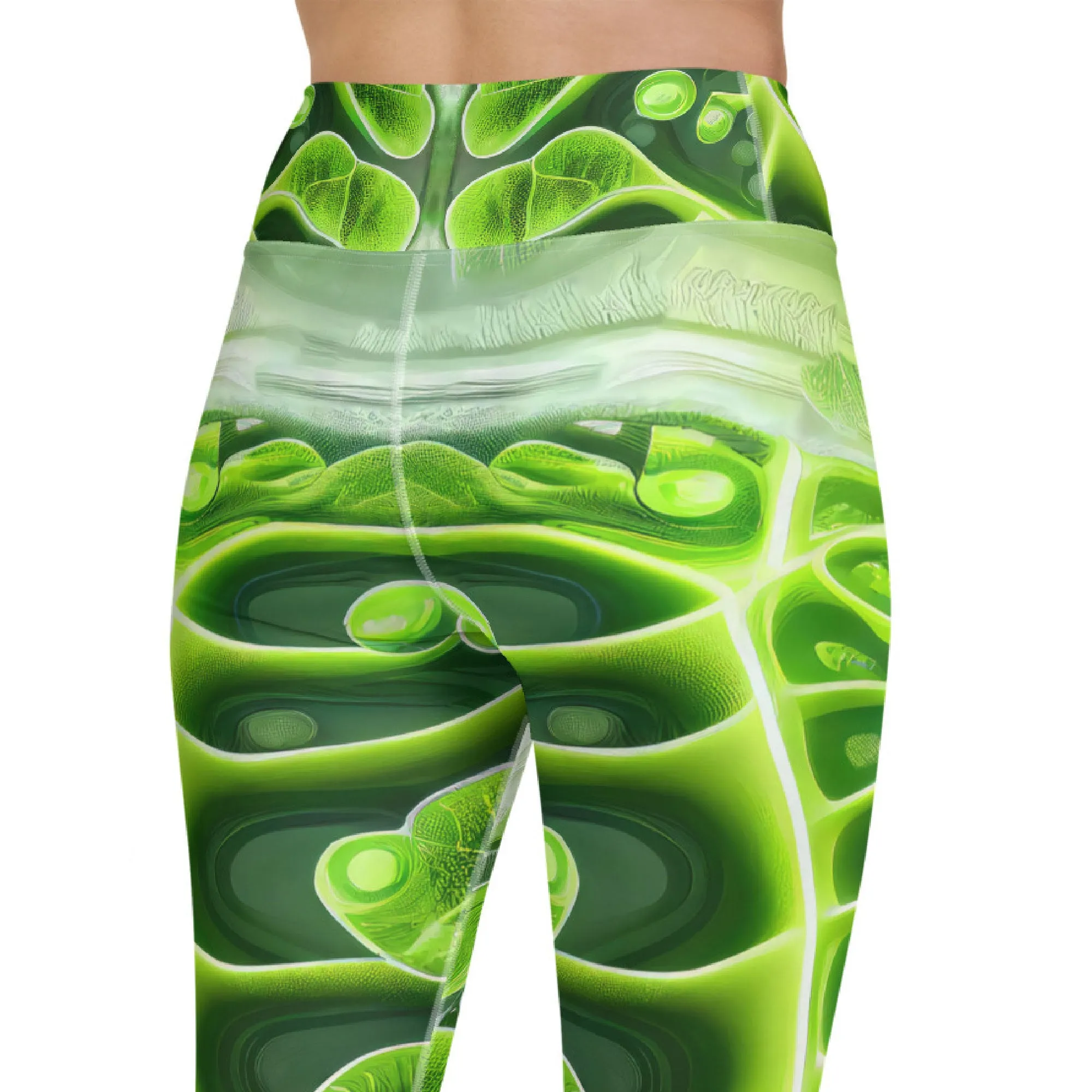 Yoga Capri Leggings Photosynthesis