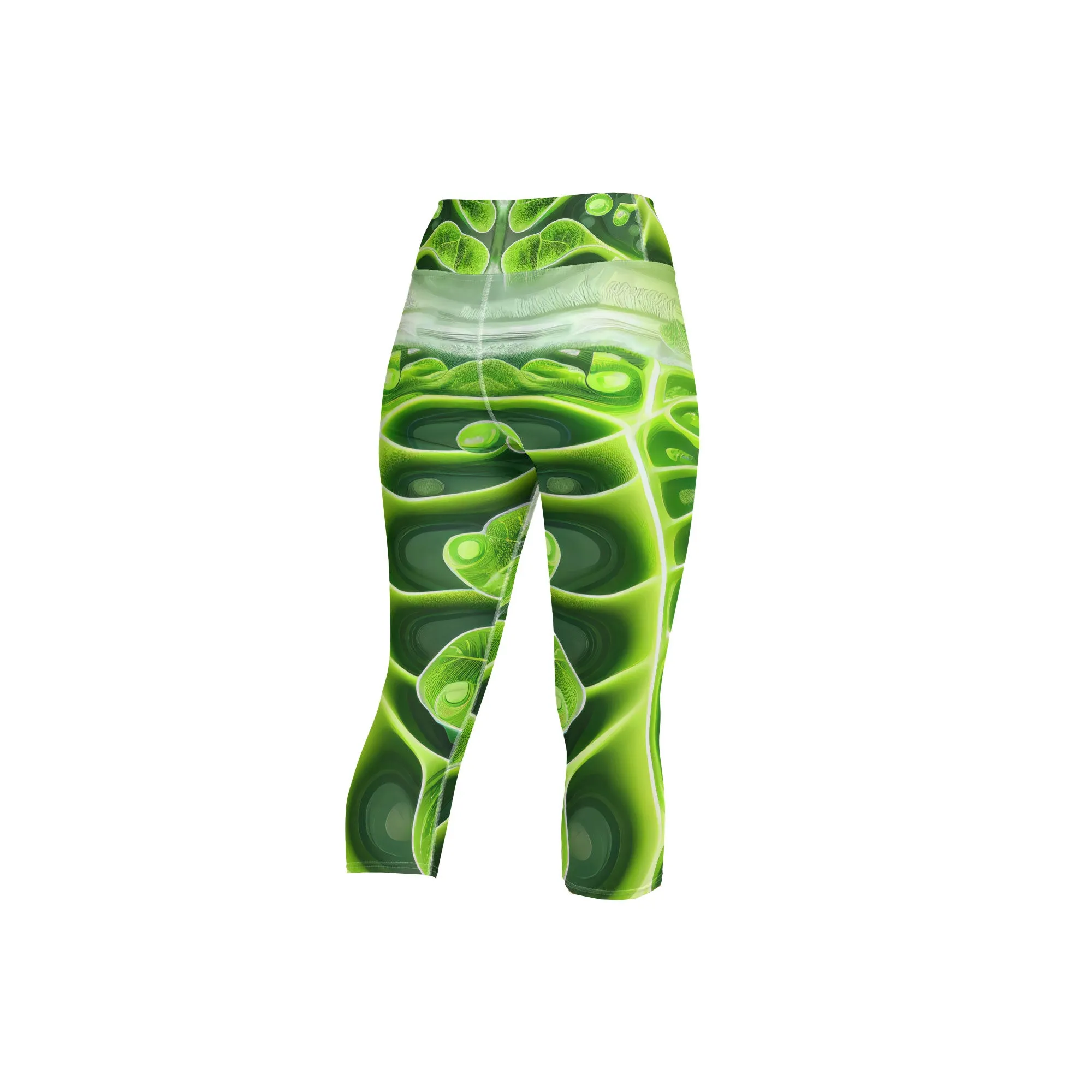 Yoga Capri Leggings Photosynthesis