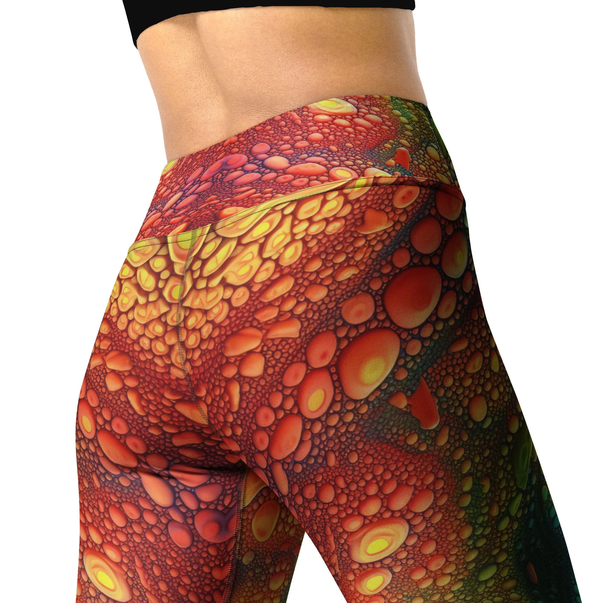 Yoga Leggings Rainbow Surface