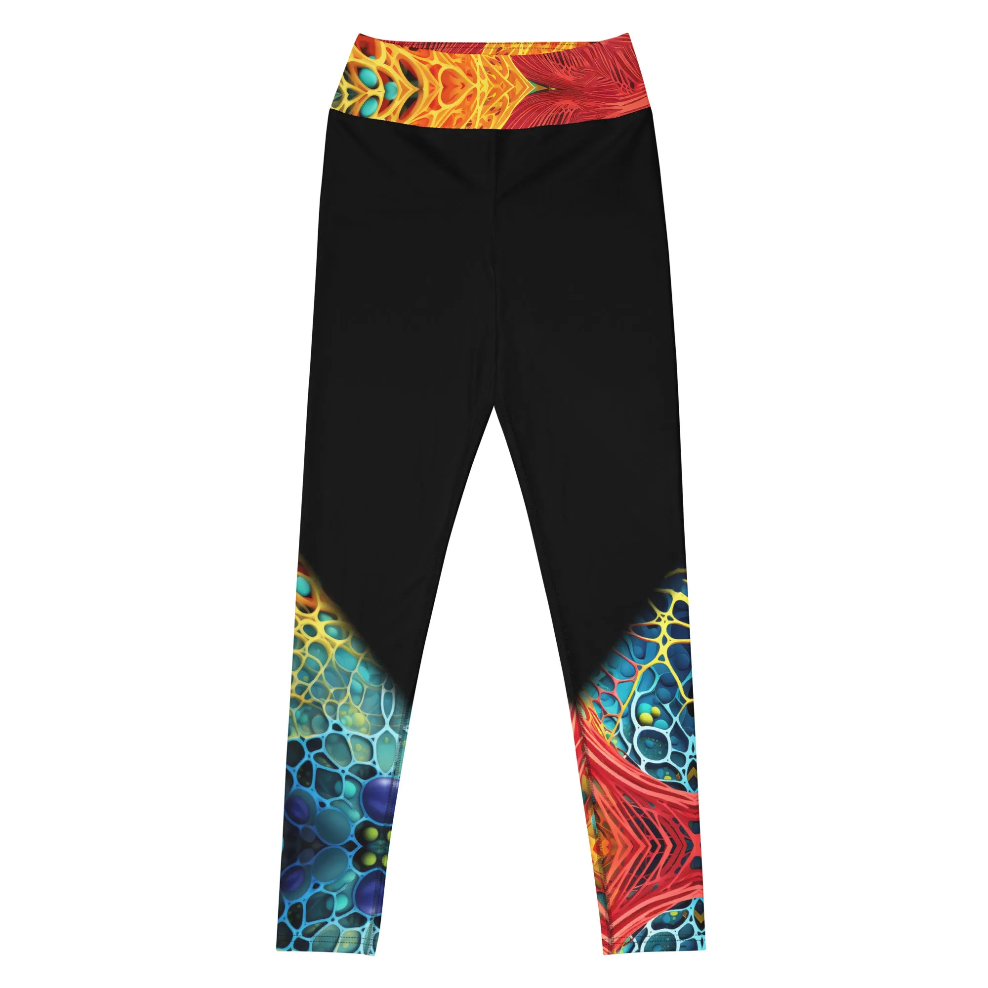 Yoga Leggings Tropical Cells